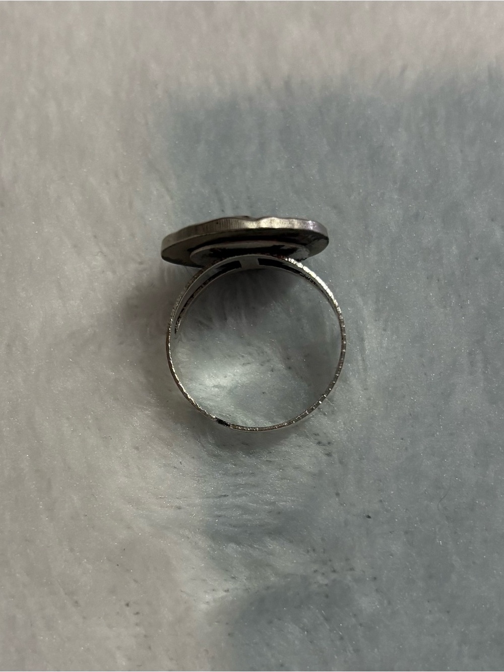 Homemade Button Ring - Picture 3 of 4